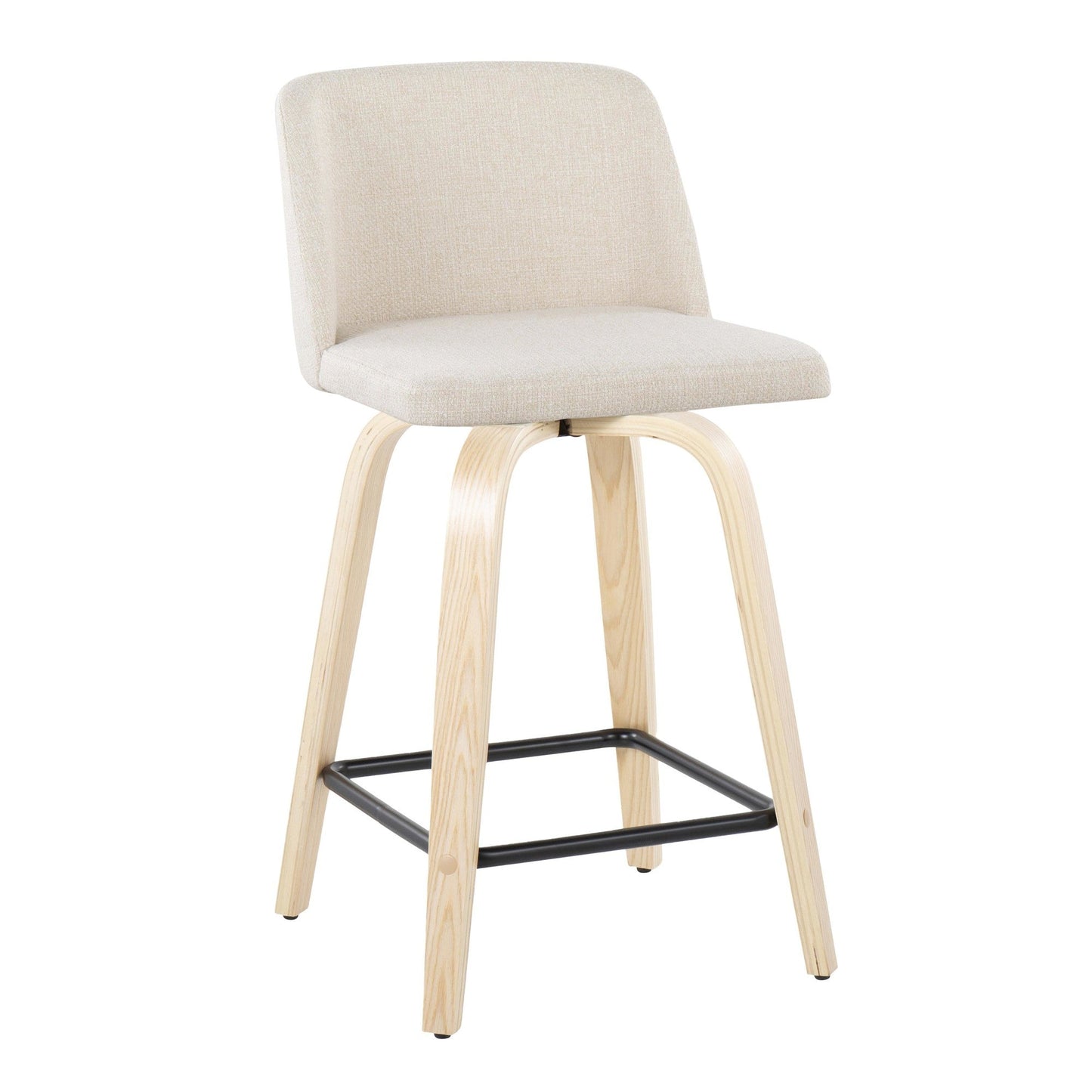 Majestic Office Furniture 24" Fixed-Height Counter Stool - Set of 2