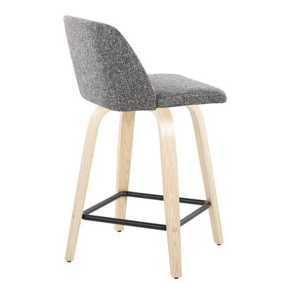 Majestic Office Furniture 24" Fixed-Height Counter Stool - Set of 2