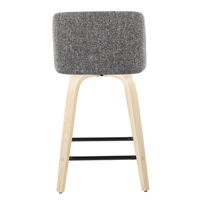 Majestic Office Furniture 24" Fixed-Height Counter Stool - Set of 2