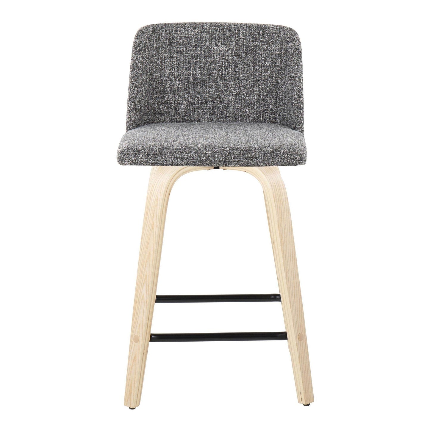 Majestic Office Furniture 24" Fixed-Height Counter Stool - Set of 2