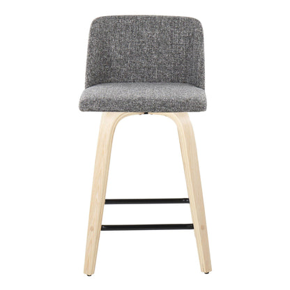 Majestic Office Furniture 24" Fixed-Height Counter Stool - Set of 2