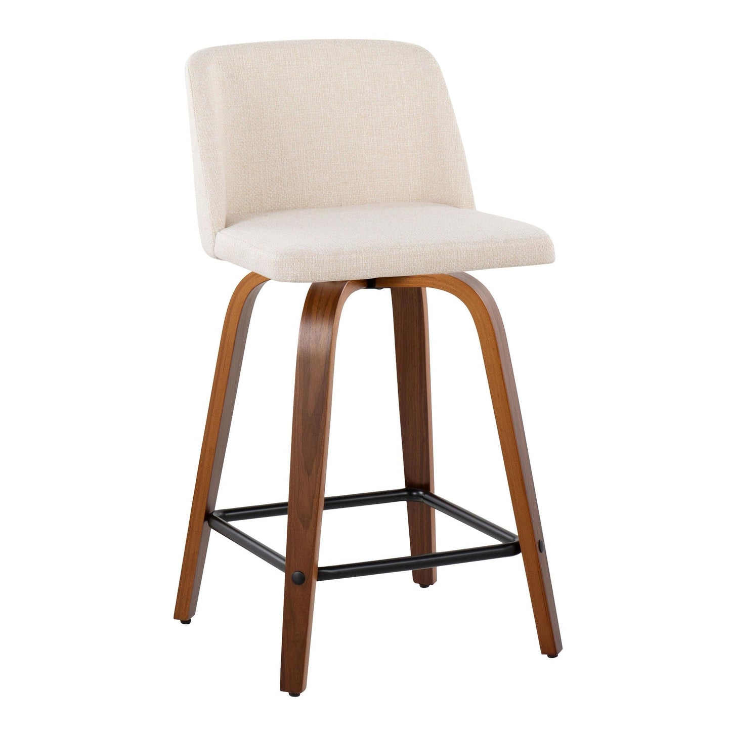 Majestic Office Furniture 24" Fixed-Height Counter Stool - Set of 2