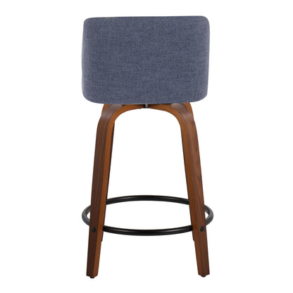 Majestic Office Furniture 24" Fixed-Height Counter Stool - Set of 2