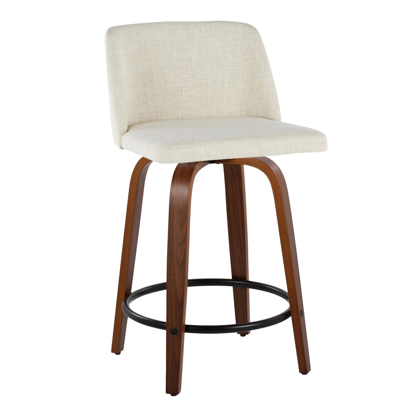 Majestic Office Furniture 24" Fixed-Height Counter Stool - Set of 2