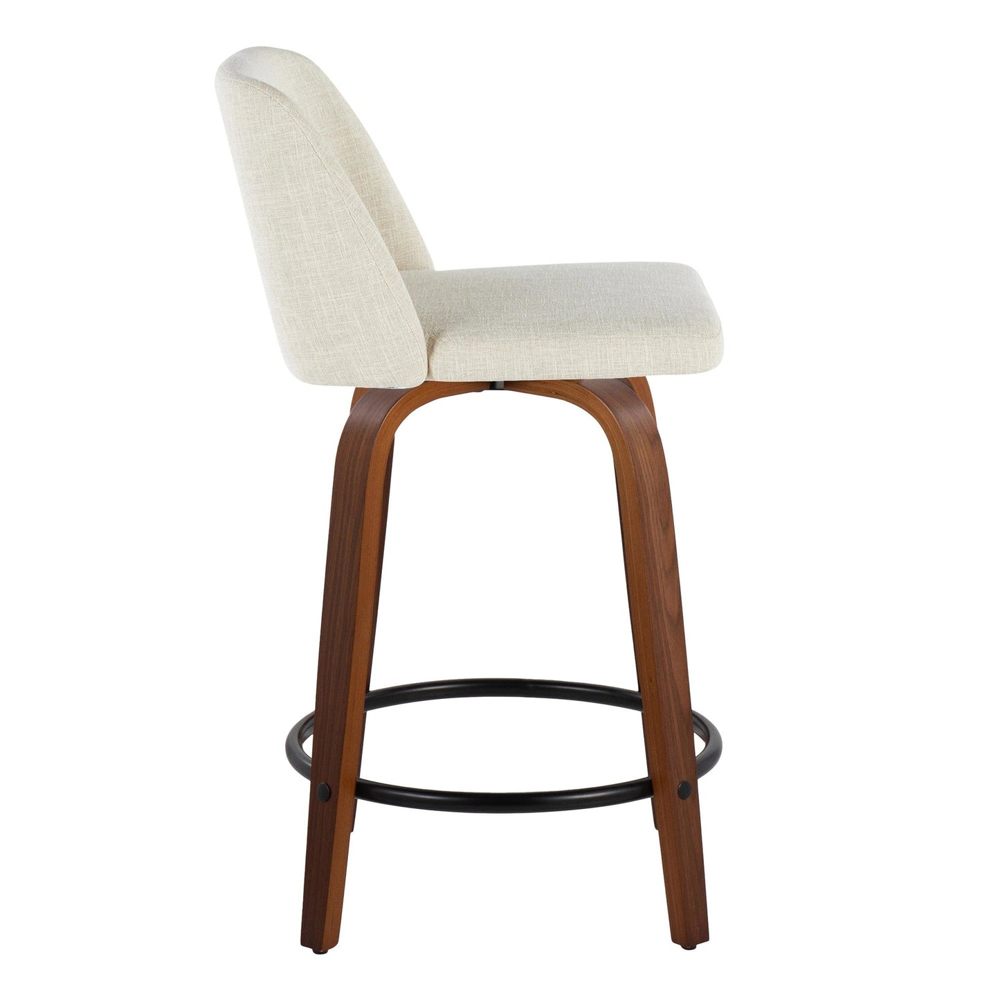 Majestic Office Furniture 24" Fixed-Height Counter Stool - Set of 2