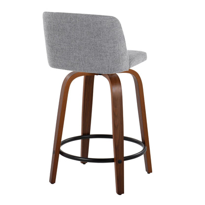 Majestic Office Furniture 24" Fixed-Height Counter Stool - Set of 2