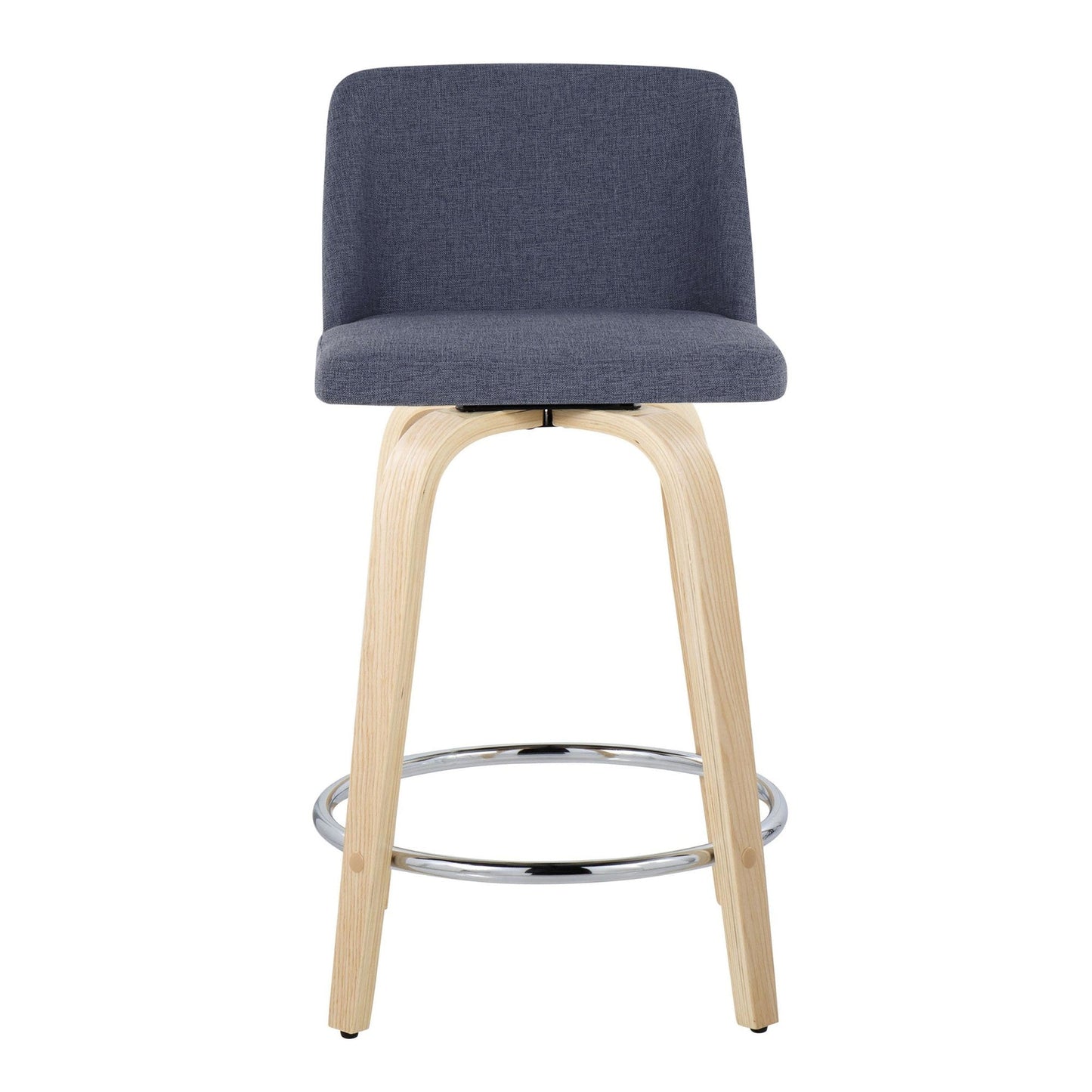 Majestic Office Furniture 24" Fixed-Height Counter Stool - Set of 2