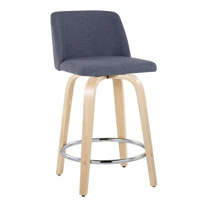 Majestic Office Furniture 24" Fixed-Height Counter Stool - Set of 2