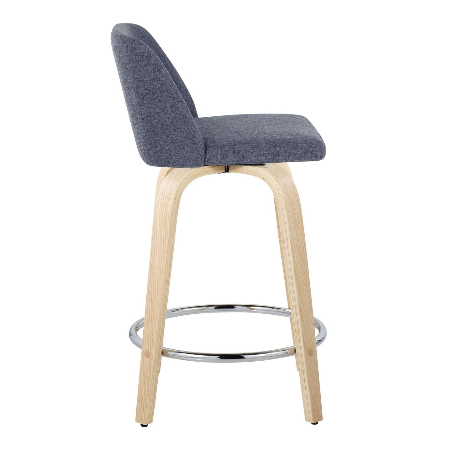 Majestic Office Furniture 24" Fixed-Height Counter Stool - Set of 2