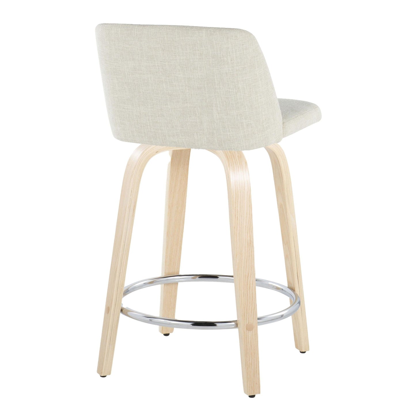 Majestic Office Furniture 24" Fixed-Height Counter Stool - Set of 2