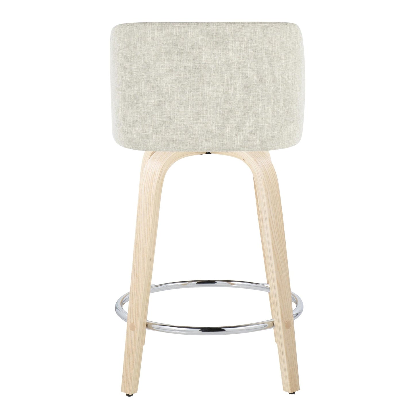 Majestic Office Furniture 24" Fixed-Height Counter Stool - Set of 2