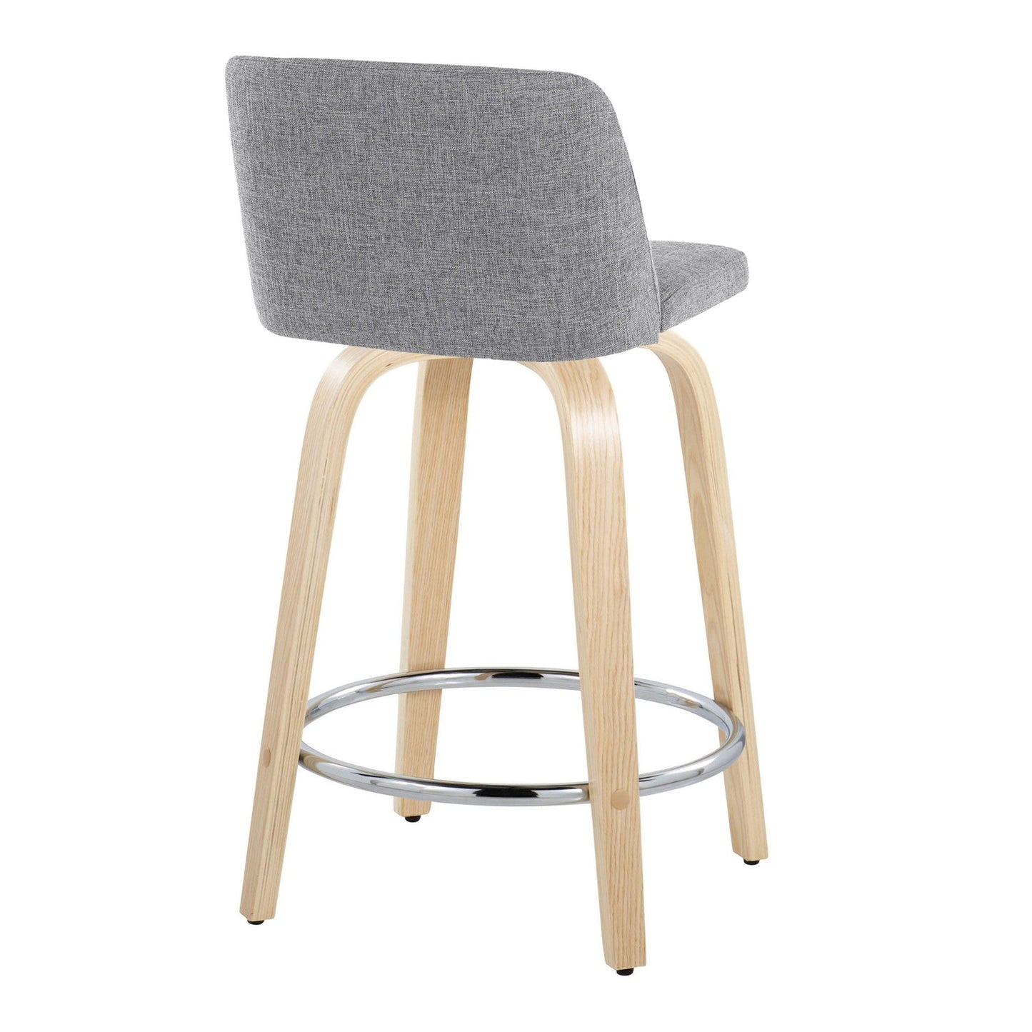 Majestic Office Furniture 24" Fixed-Height Counter Stool - Set of 2