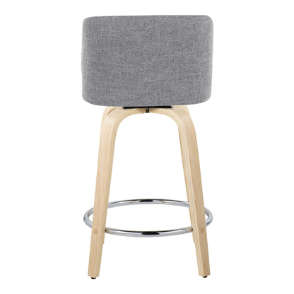 Majestic Office Furniture 24" Fixed-Height Counter Stool - Set of 2