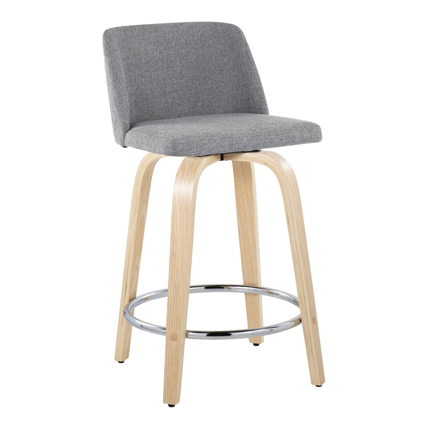 Majestic Office Furniture 24" Fixed-Height Counter Stool - Set of 2