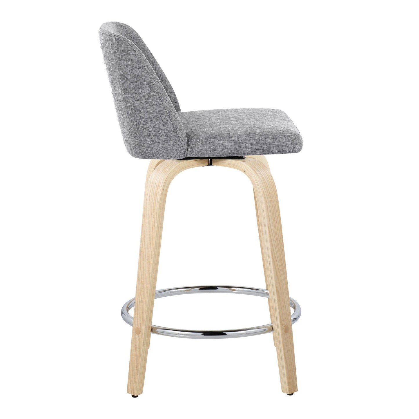 Majestic Office Furniture 24" Fixed-Height Counter Stool - Set of 2