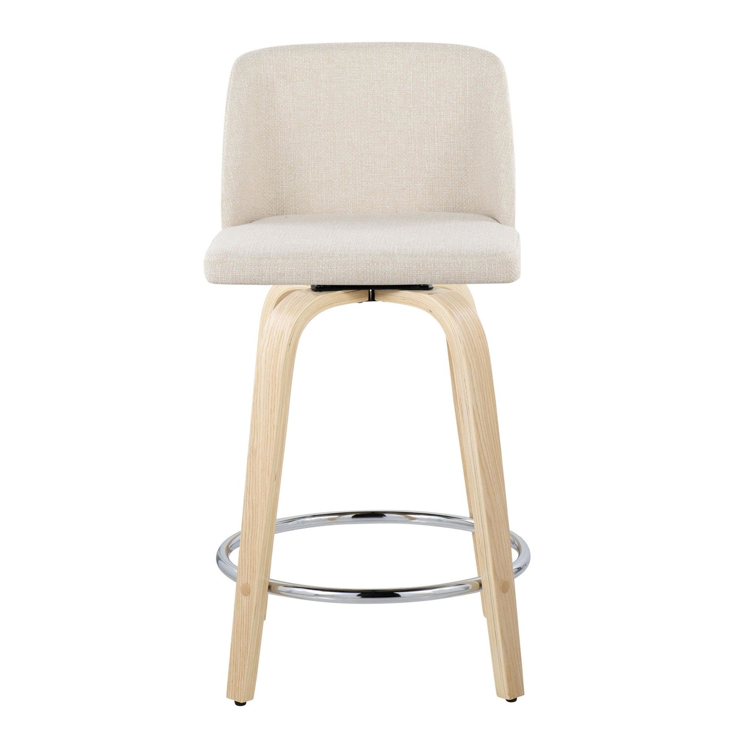 Majestic Office Furniture 24" Fixed-Height Counter Stool - Set of 2