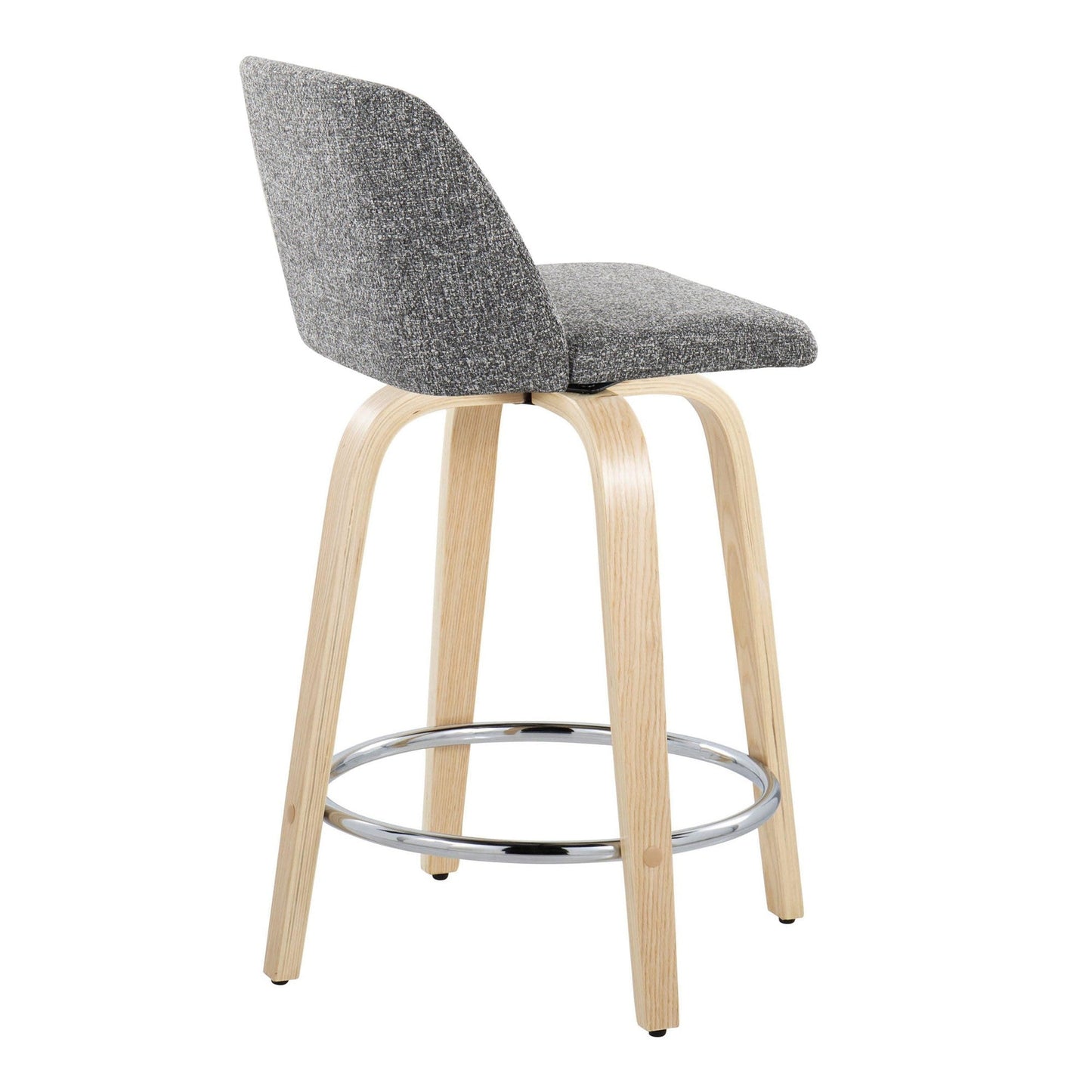 Majestic Office Furniture 24" Fixed-Height Counter Stool - Set of 2