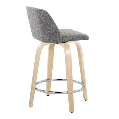 Majestic Office Furniture 24" Fixed-Height Counter Stool - Set of 2