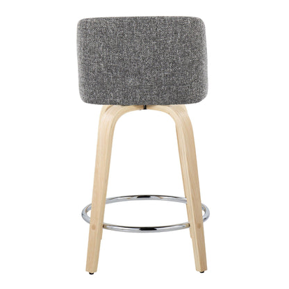 Majestic Office Furniture 24" Fixed-Height Counter Stool - Set of 2