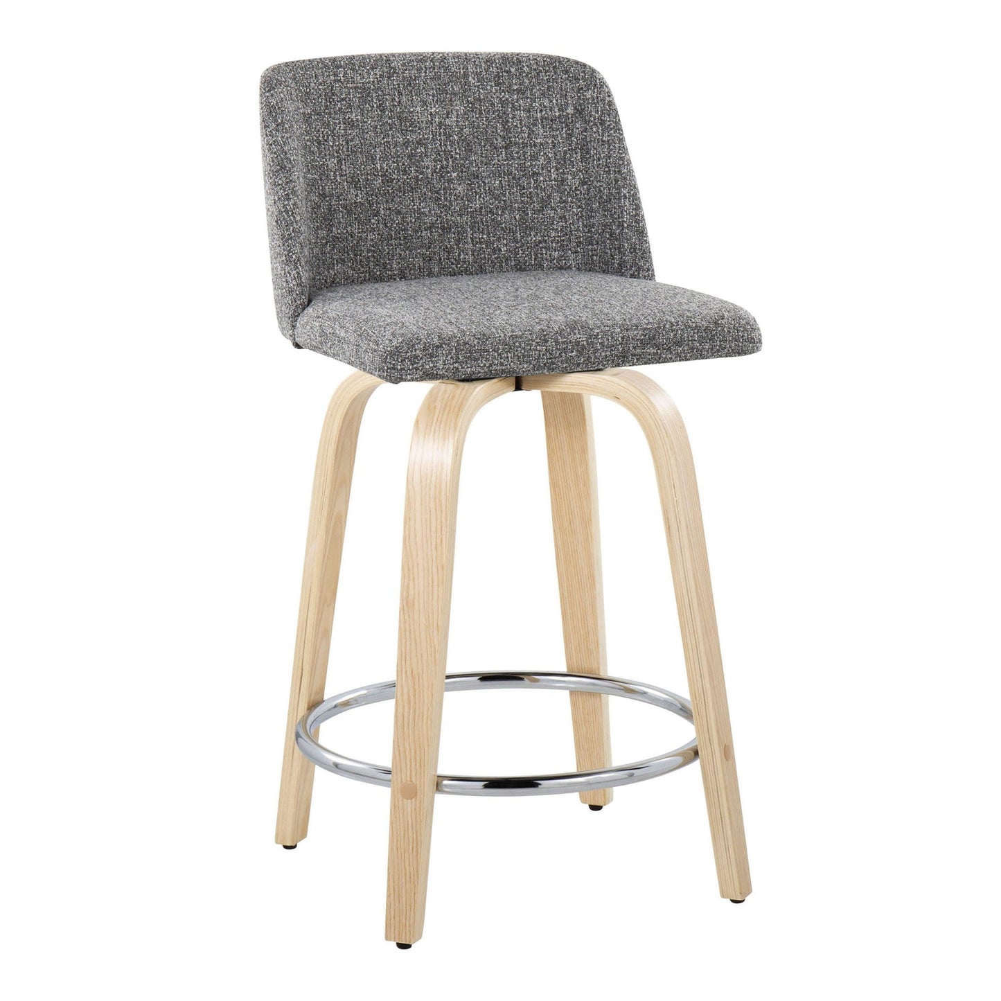 Majestic Office Furniture 24" Fixed-Height Counter Stool - Set of 2