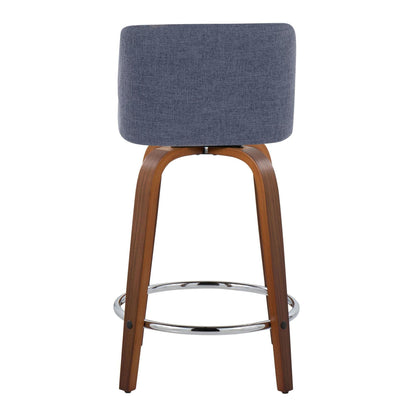 Majestic Office Furniture 24" Fixed-Height Counter Stool - Set of 2