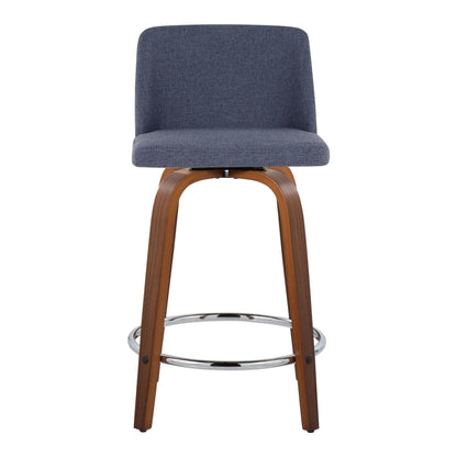 Majestic Office Furniture 24" Fixed-Height Counter Stool - Set of 2