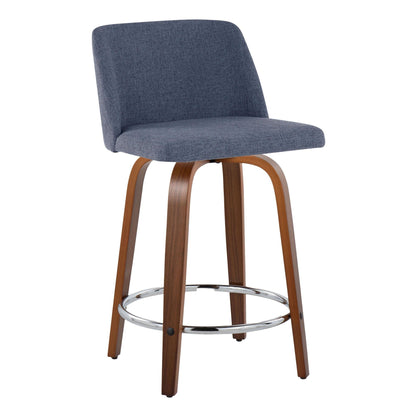 Majestic Office Furniture 24" Fixed-Height Counter Stool - Set of 2