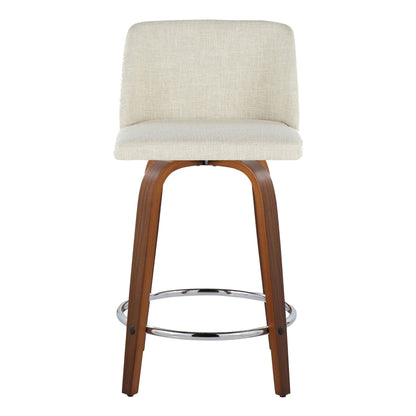 Majestic Office Furniture 24" Fixed-Height Counter Stool - Set of 2