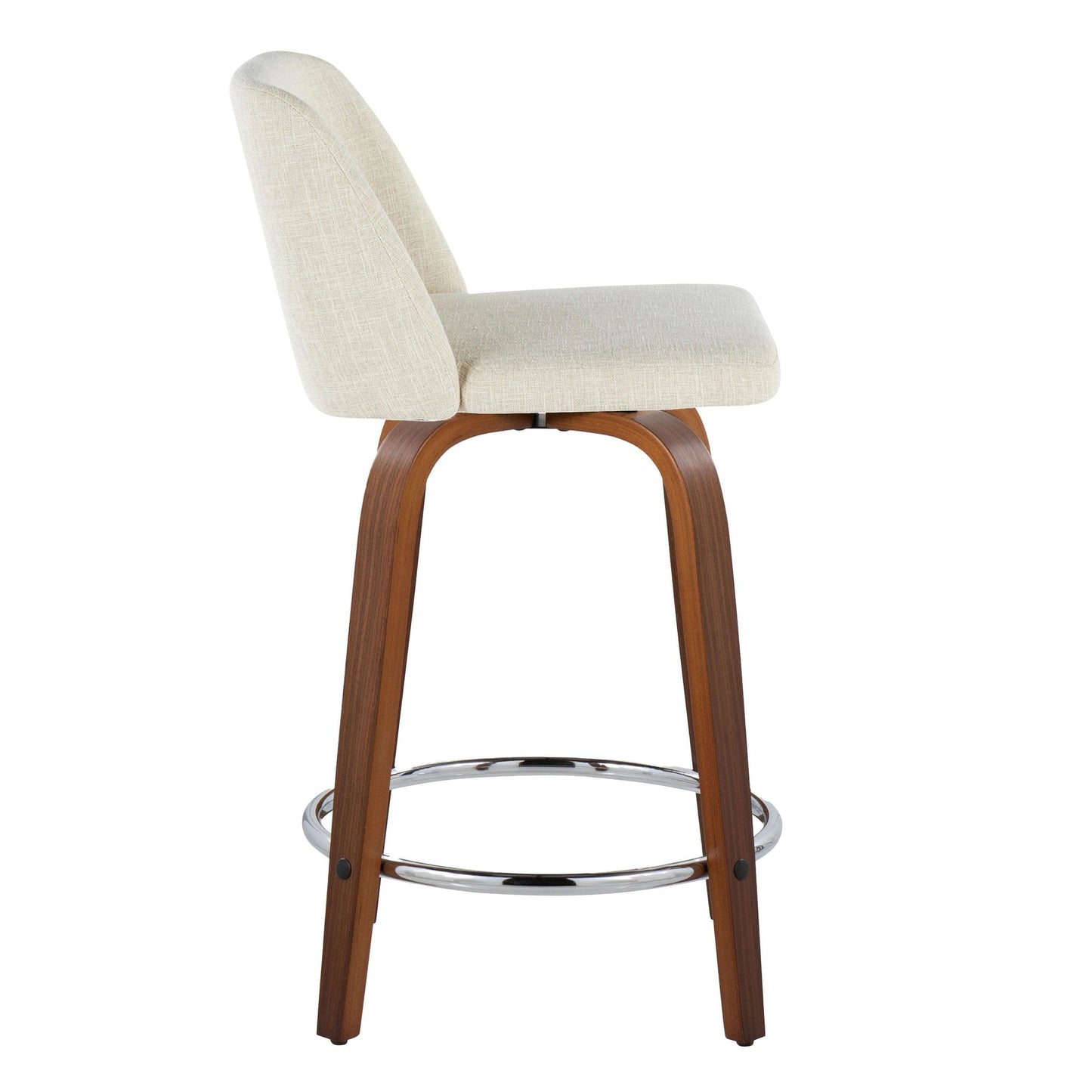 Majestic Office Furniture 24" Fixed-Height Counter Stool - Set of 2