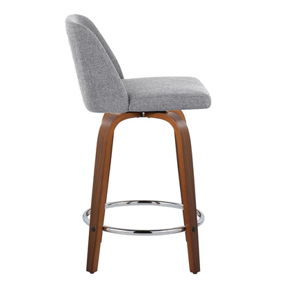 Majestic Office Furniture 24" Fixed-Height Counter Stool - Set of 2