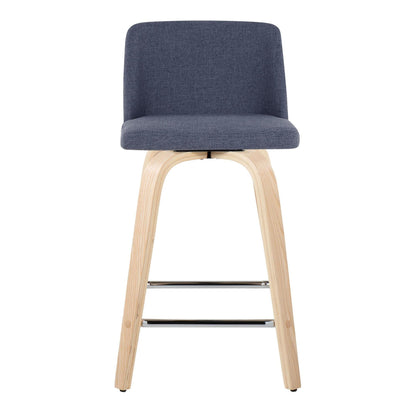 Majestic Office Furniture 24" Fixed-Height Counter Stool - Set of 2