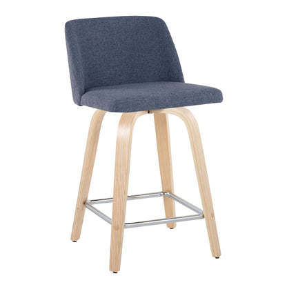 Majestic Office Furniture 24" Fixed-Height Counter Stool - Set of 2