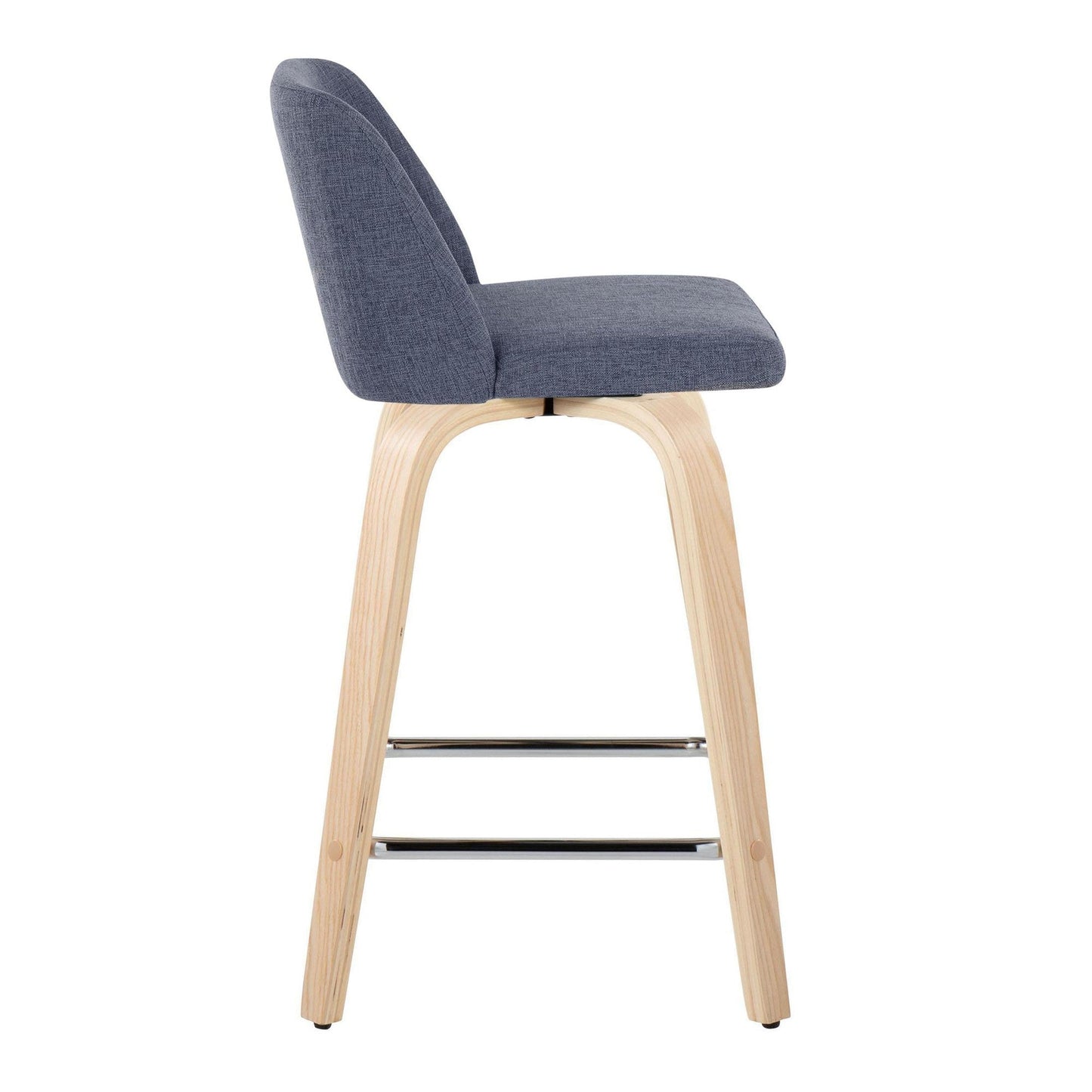 Majestic Office Furniture 24" Fixed-Height Counter Stool - Set of 2