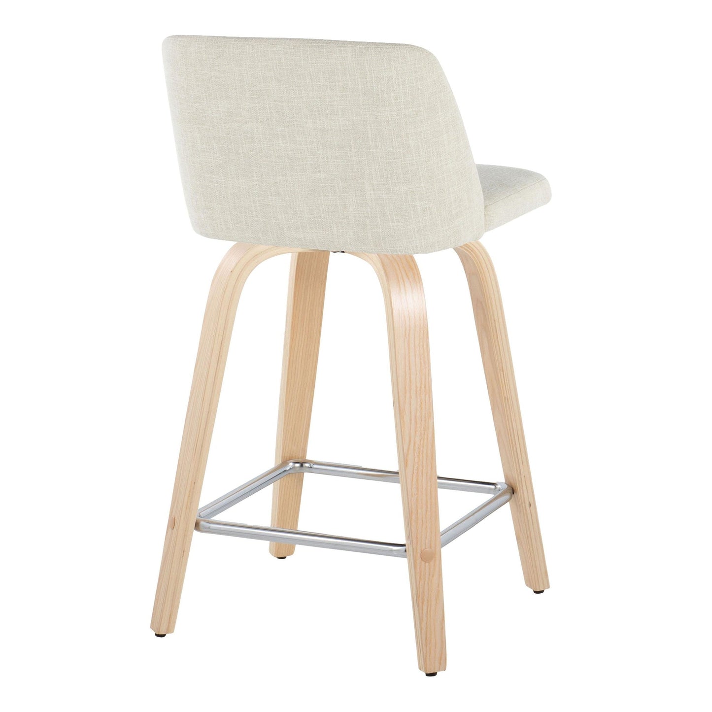 Majestic Office Furniture 24" Fixed-Height Counter Stool - Set of 2