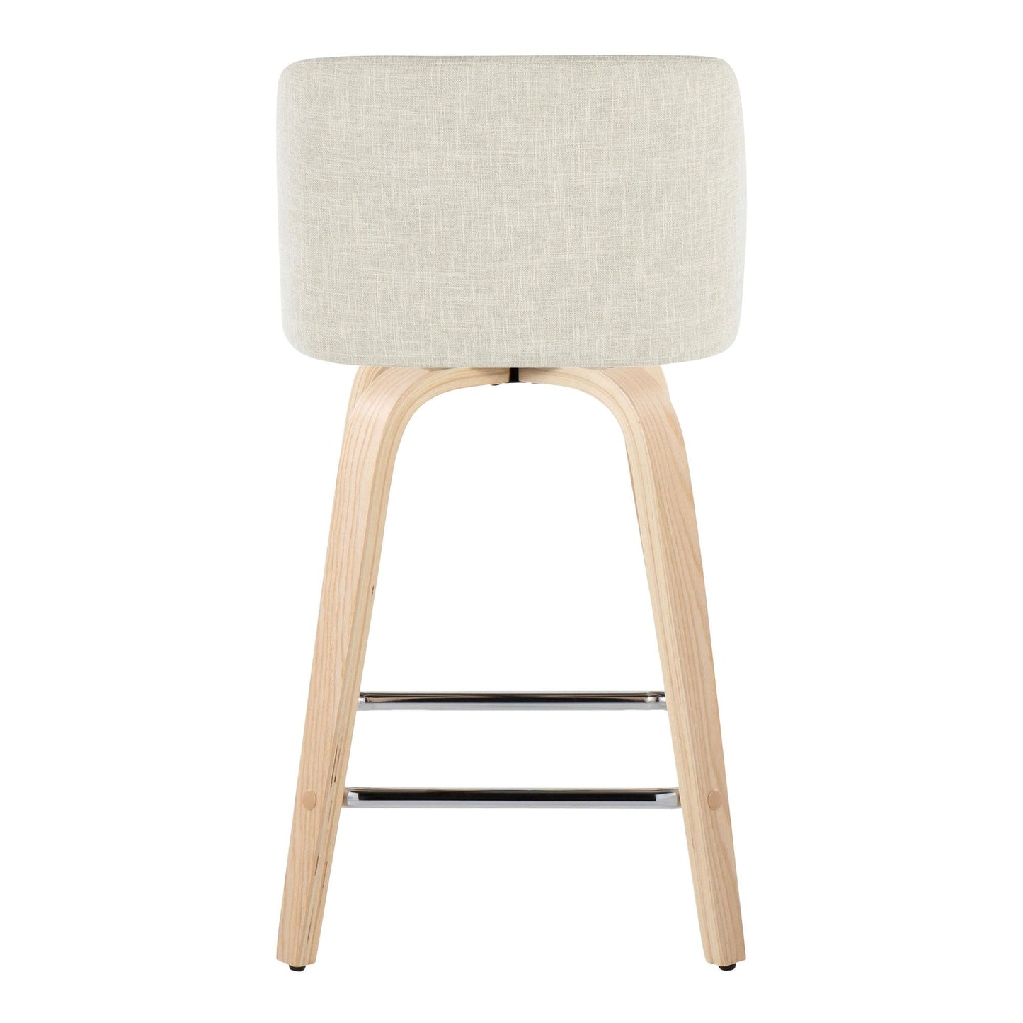 Majestic Office Furniture 24" Fixed-Height Counter Stool - Set of 2