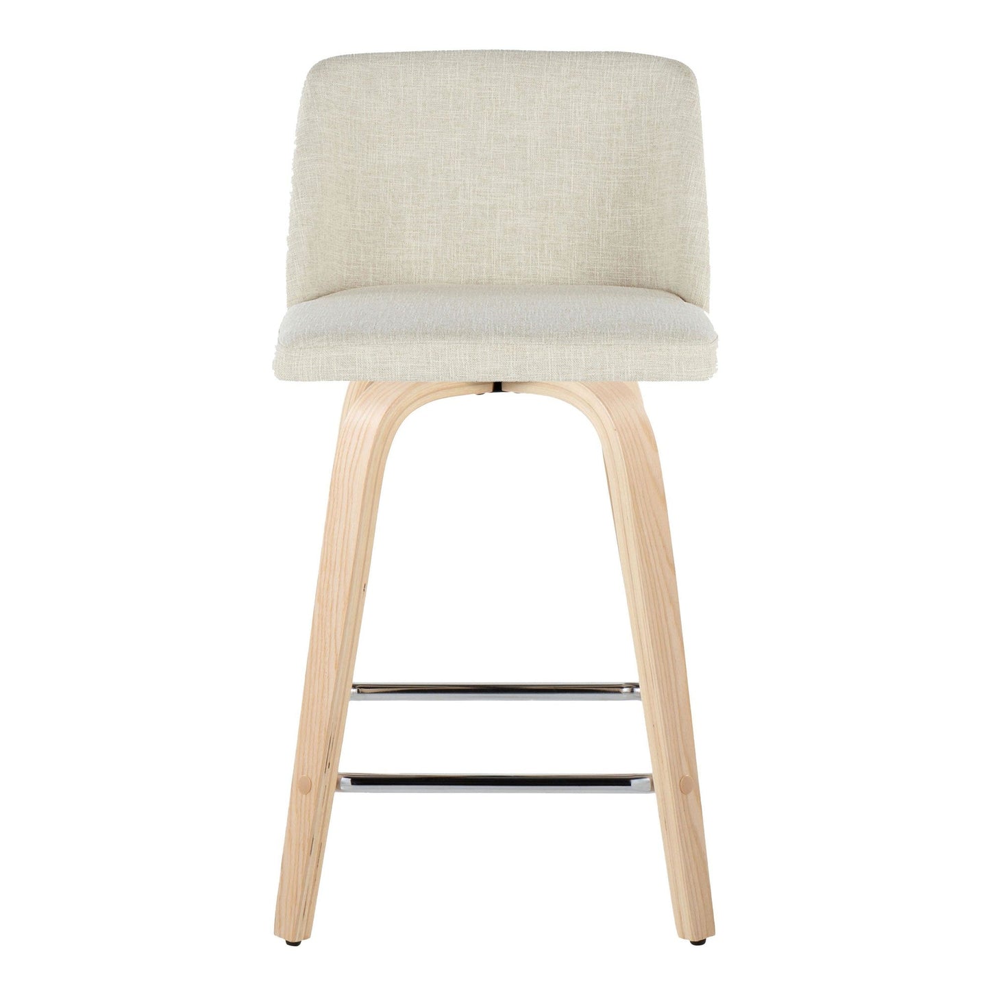Majestic Office Furniture 24" Fixed-Height Counter Stool - Set of 2