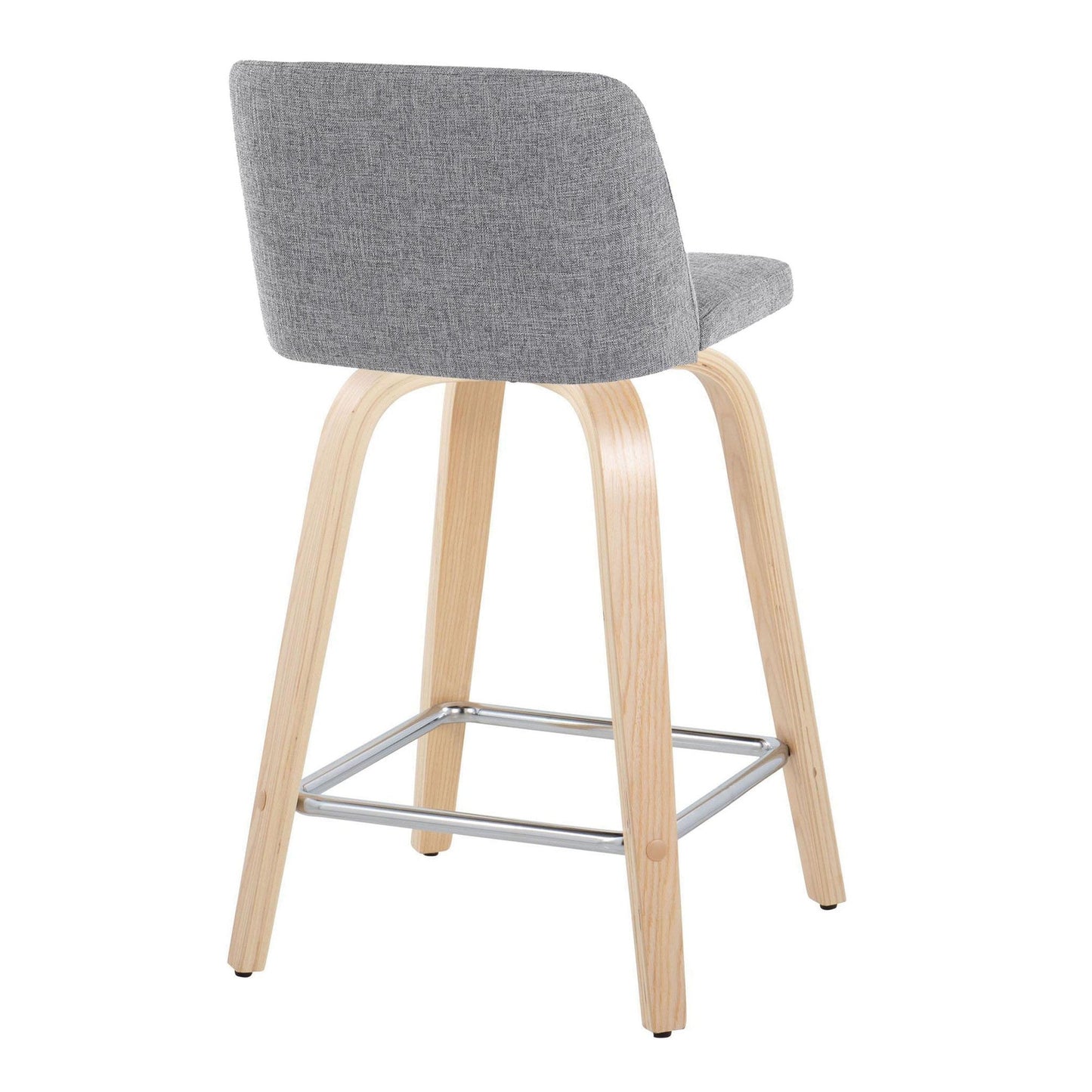 Majestic Office Furniture 24" Fixed-Height Counter Stool - Set of 2