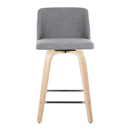 Majestic Office Furniture 24" Fixed-Height Counter Stool - Set of 2