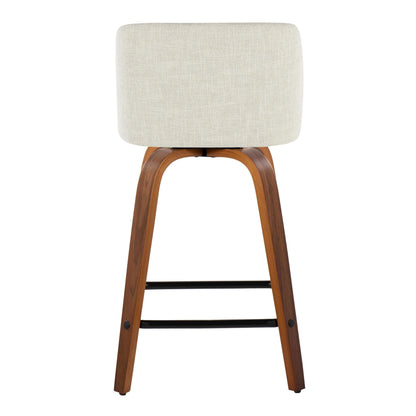 Majestic Office Furniture 24" Fixed-Height Counter Stool - Set of 2
