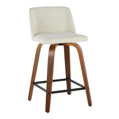 Majestic Office Furniture 24" Fixed-Height Counter Stool - Set of 2