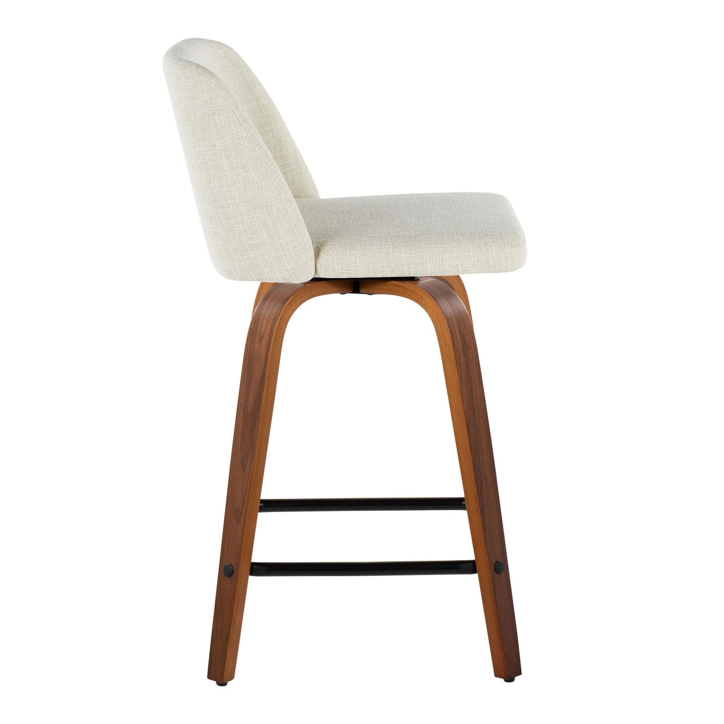 Majestic Office Furniture 24" Fixed-Height Counter Stool - Set of 2