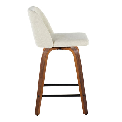 Majestic Office Furniture 24" Fixed-Height Counter Stool - Set of 2