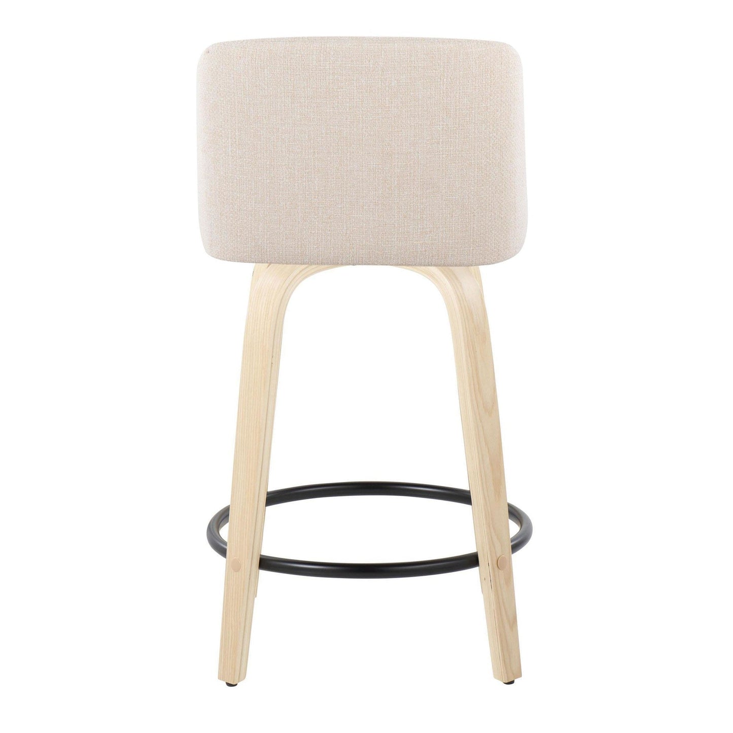 Majestic Office Furniture 24" Fixed-Height Counter Stool - Set of 2