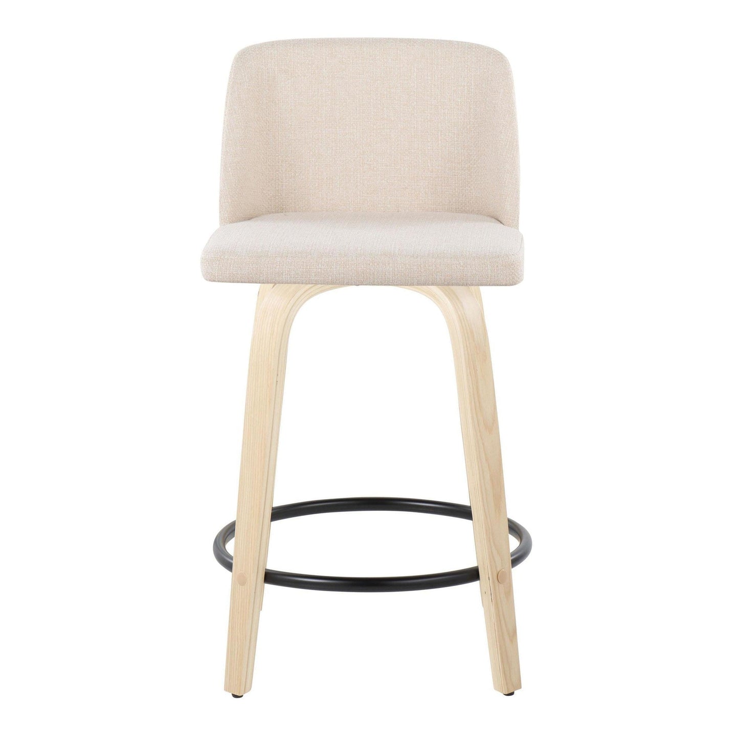 Majestic Office Furniture 24" Fixed-Height Counter Stool - Set of 2