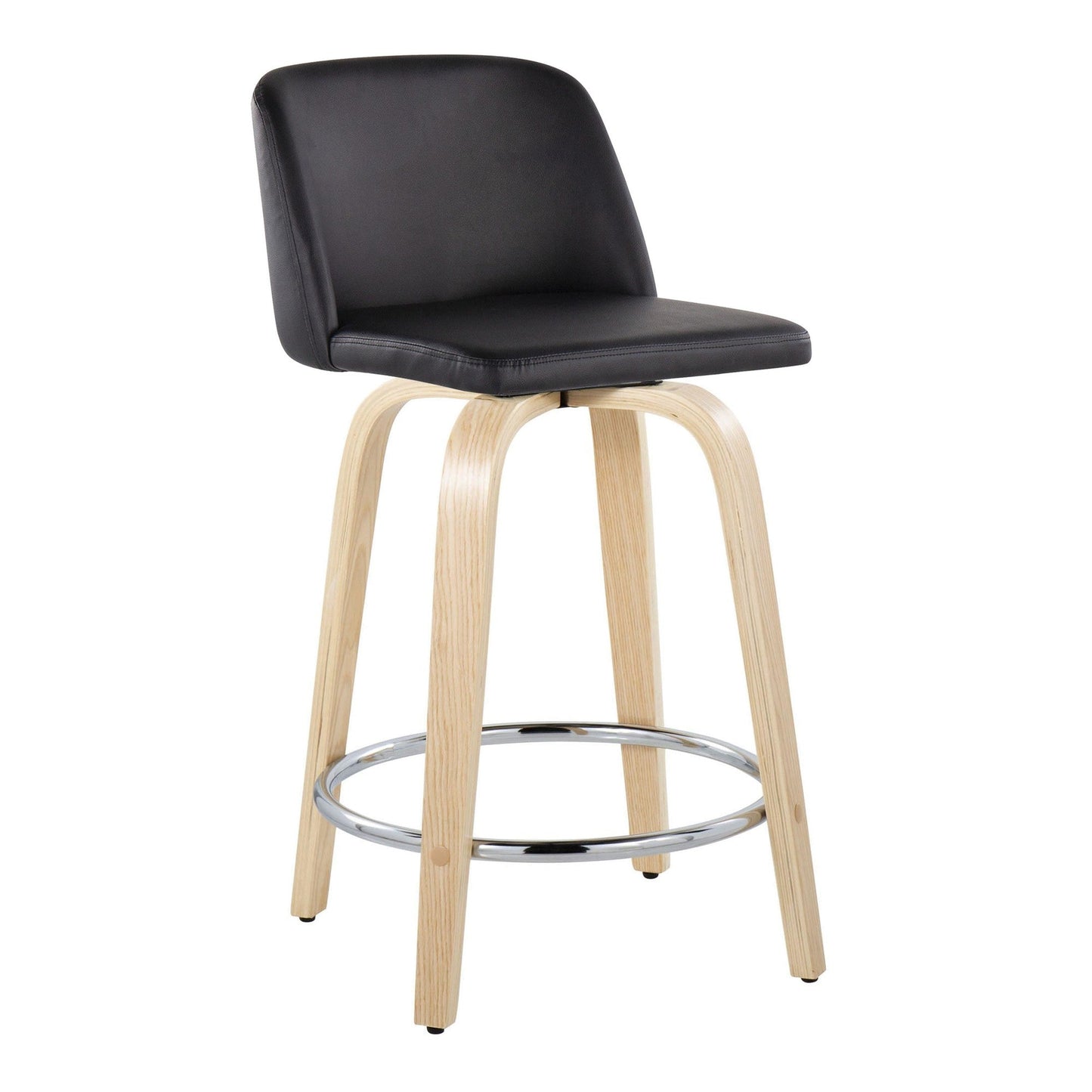 Majestic Office Furniture 24" Fixed-Height Counter Stool - Set of 2