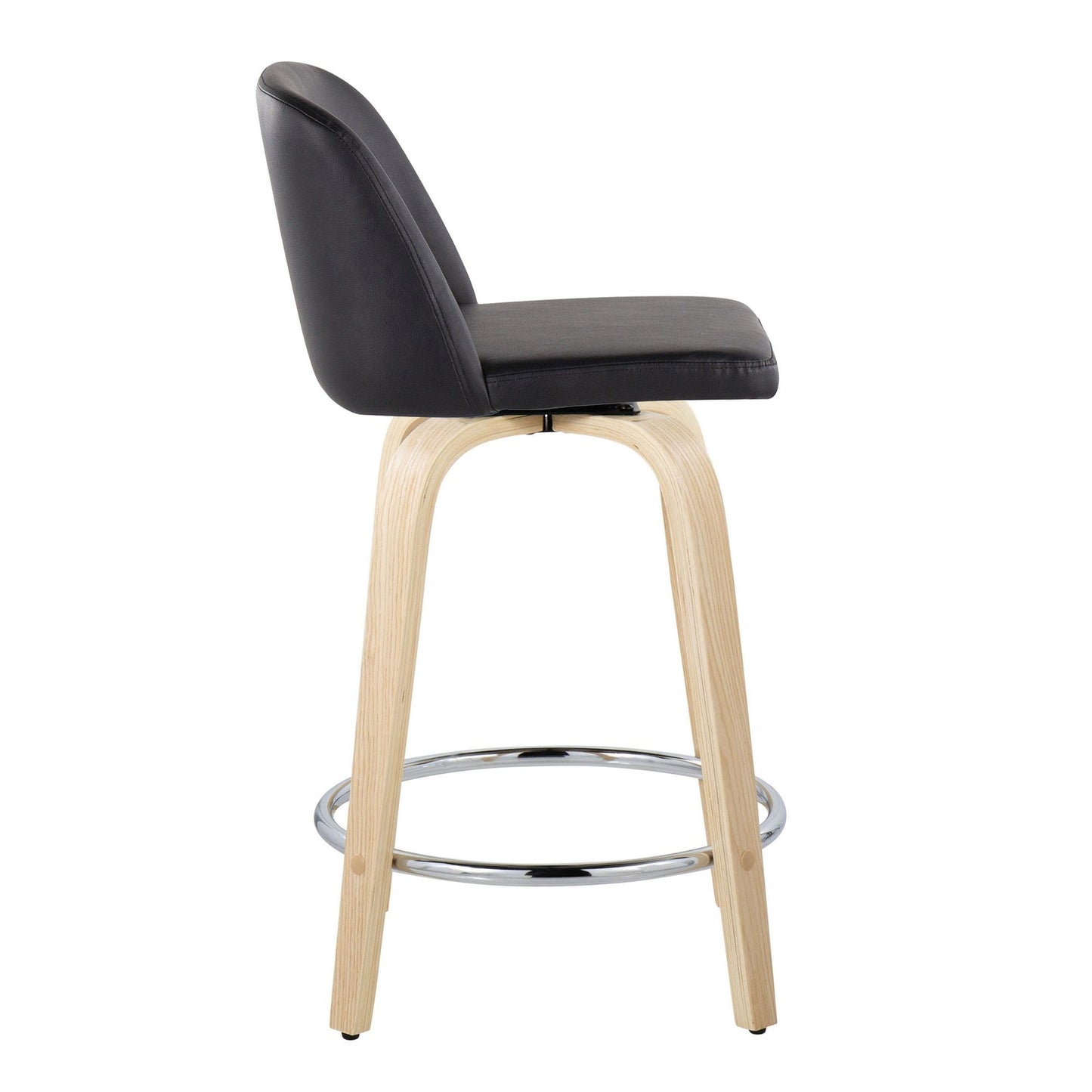 Majestic Office Furniture 24" Fixed-Height Counter Stool - Set of 2