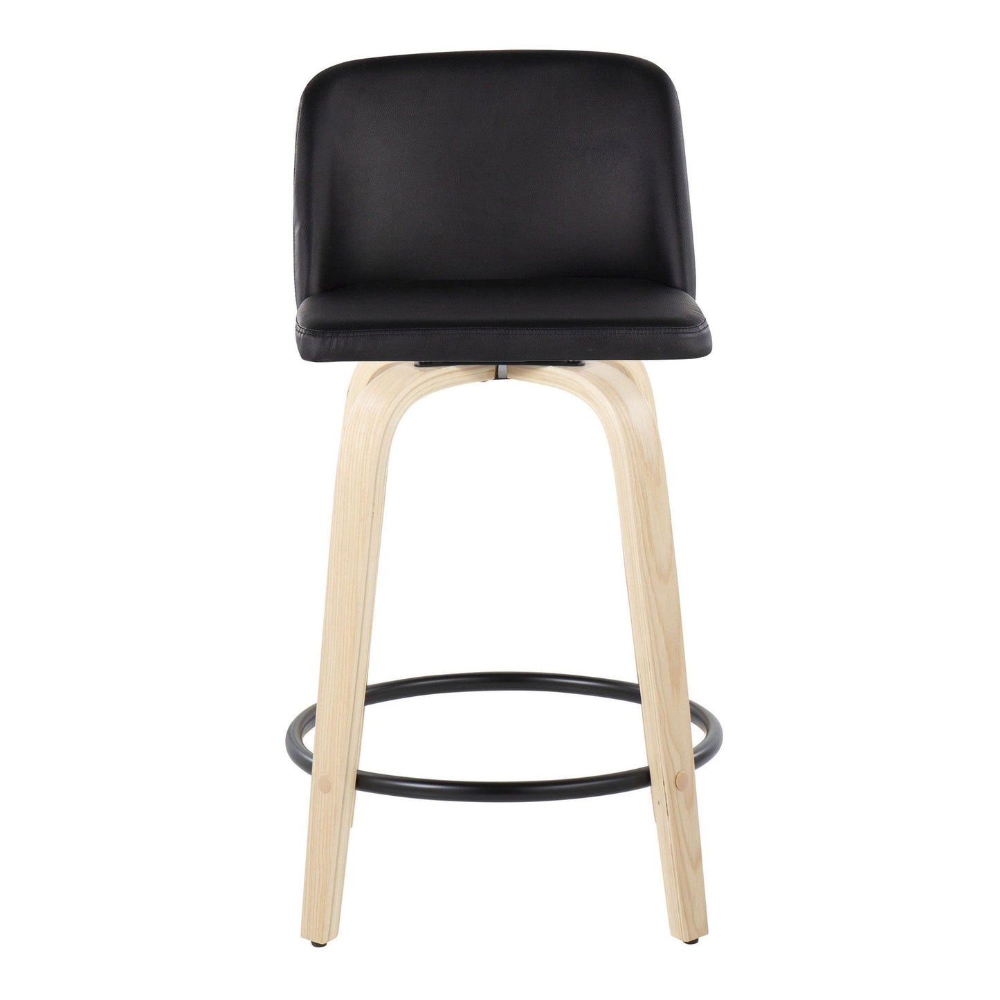 Majestic Office Furniture 24" Fixed-Height Counter Stool - Set of 2