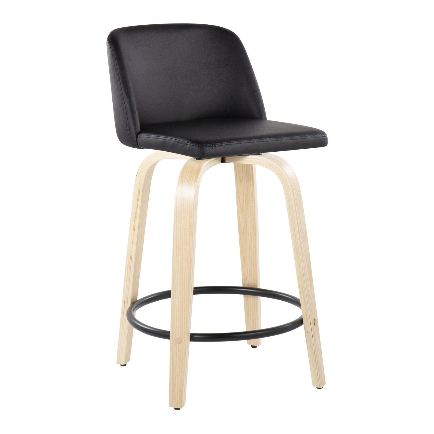 Majestic Office Furniture 24" Fixed-Height Counter Stool - Set of 2