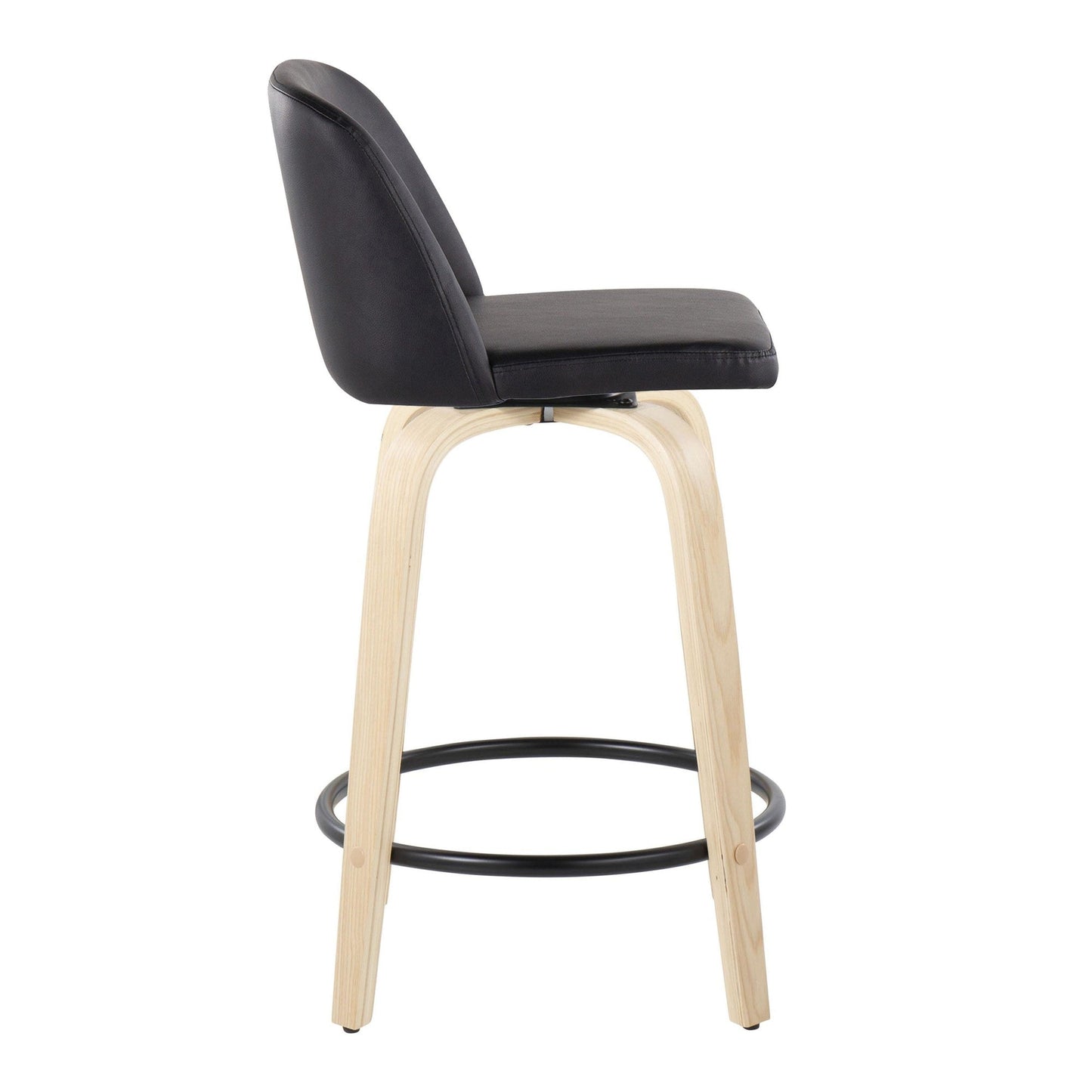 Majestic Office Furniture 24" Fixed-Height Counter Stool - Set of 2