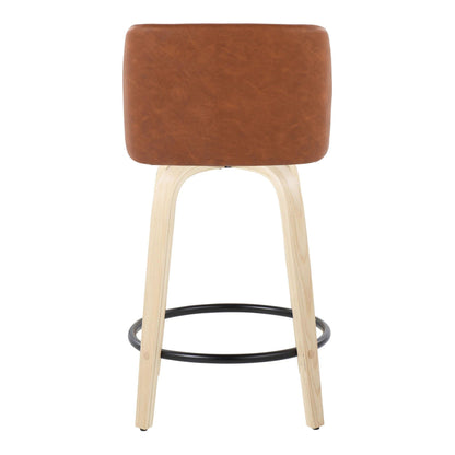 Majestic Office Furniture 24" Fixed-Height Counter Stool - Set of 2